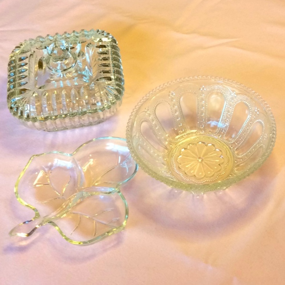 FINAL SALE PRICE Lidded Dish, Bowl & Condiment Server